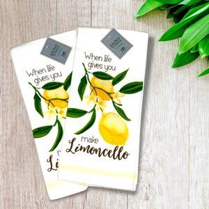 Set of 2 Kitchen Towels Lemon Bliss - Dish Towels